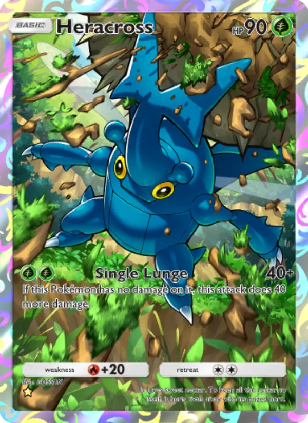 Heracross — Wisdom of Sea and Sky card #164