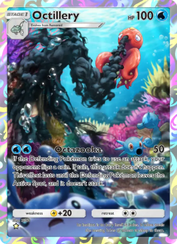 Octillery — Wisdom of Sea and Sky card #169