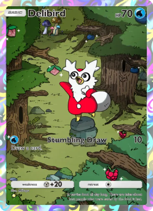 Delibird — Wisdom of Sea and Sky card #170