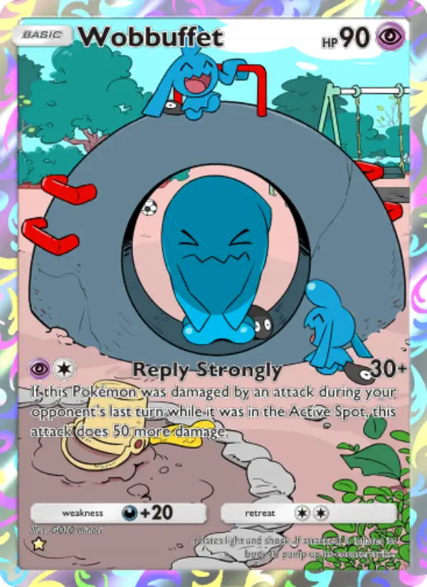 Wobbuffet — Wisdom of Sea and Sky card #175
