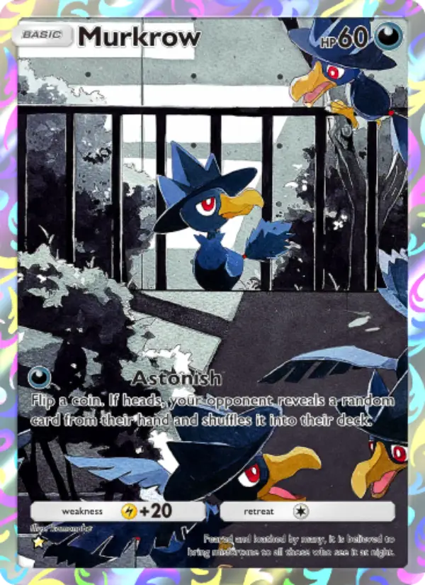 Murkrow — Wisdom of Sea and Sky card #178