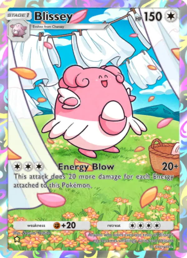 Blissey — Wisdom of Sea and Sky card #185