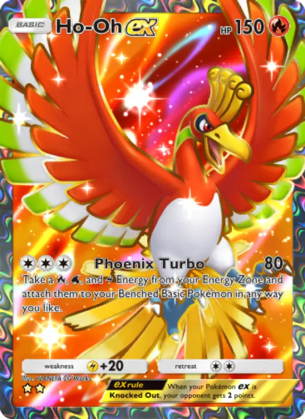Ho-Oh ex — Wisdom of Sea and Sky card #187