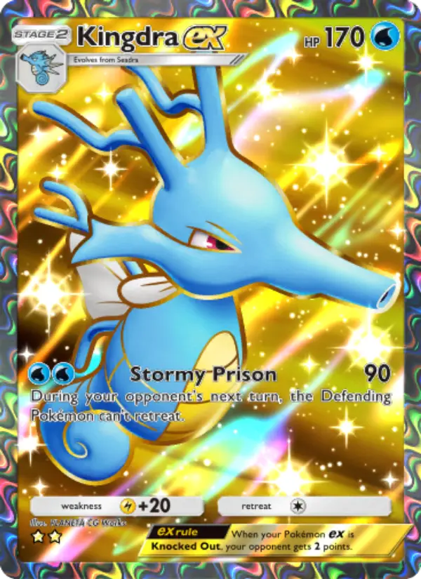 Kingdra ex — Wisdom of Sea and Sky card #188