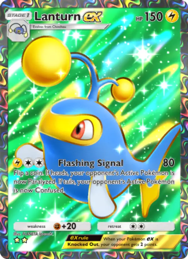 Lanturn ex — Wisdom of Sea and Sky card #189