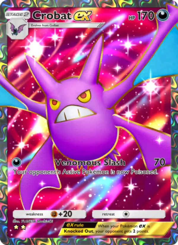 Crobat ex — Wisdom of Sea and Sky card #192