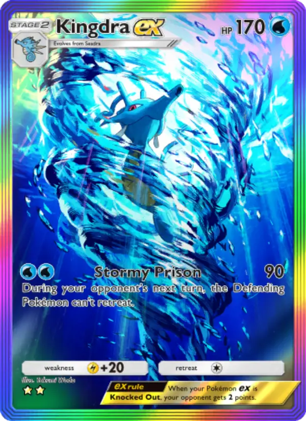 Kingdra ex — Wisdom of Sea and Sky card #203