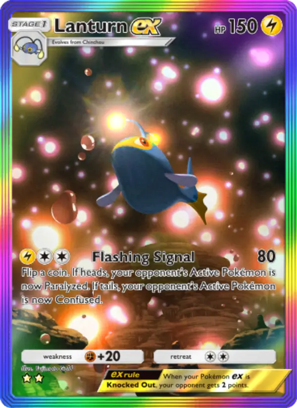 Lanturn ex — Wisdom of Sea and Sky card #204