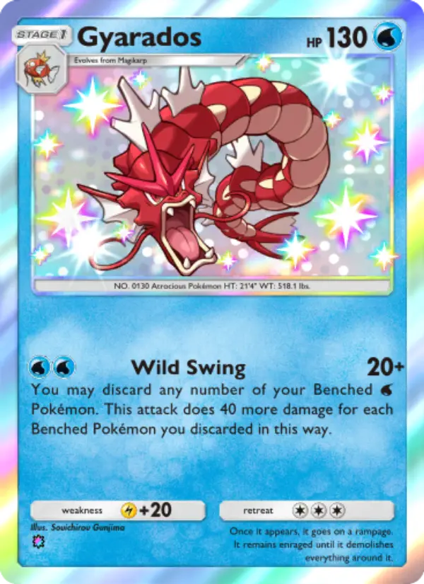 Gyarados — Wisdom of Sea and Sky card #215