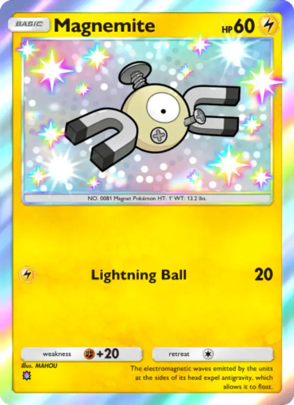 Magnemite — Wisdom of Sea and Sky card #217