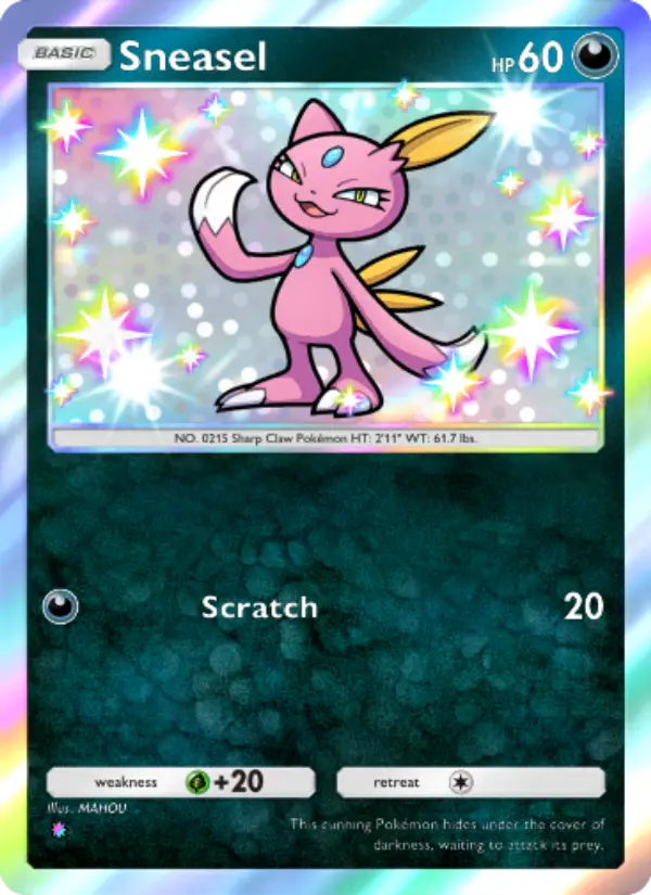 Sneasel — Wisdom of Sea and Sky card #229