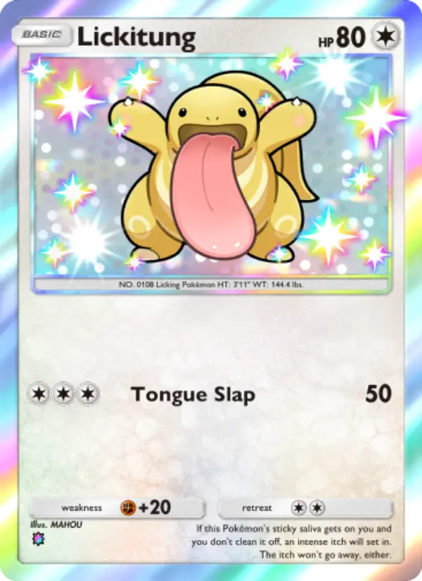 Lickitung — Wisdom of Sea and Sky card #230