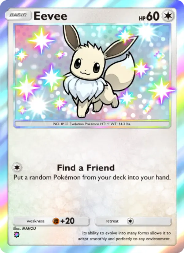 Eevee — Wisdom of Sea and Sky card #231
