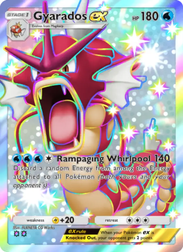 Gyarados ex — Wisdom of Sea and Sky card #234