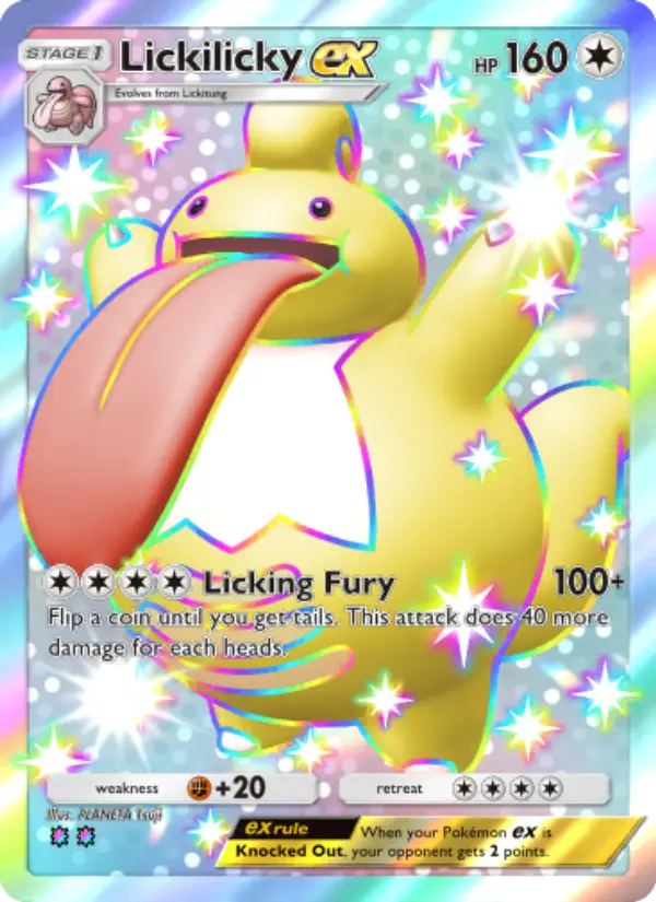 Lickilicky ex — Wisdom of Sea and Sky card #239