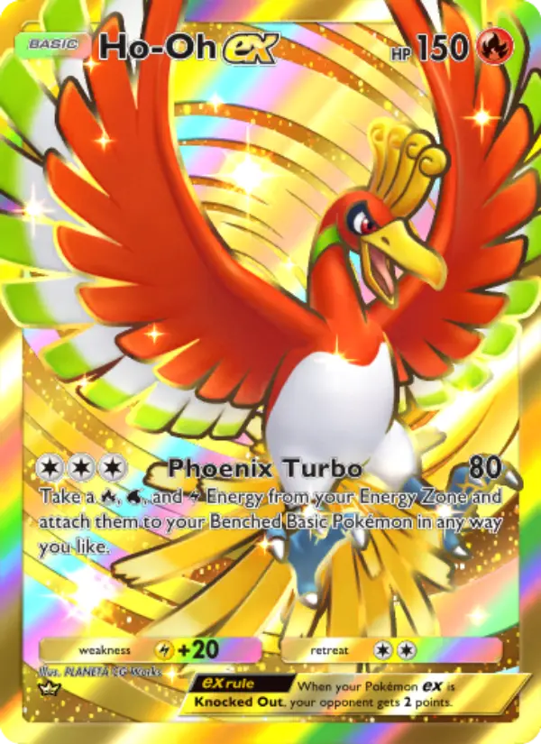 Ho-Oh ex — Wisdom of Sea and Sky card #240
