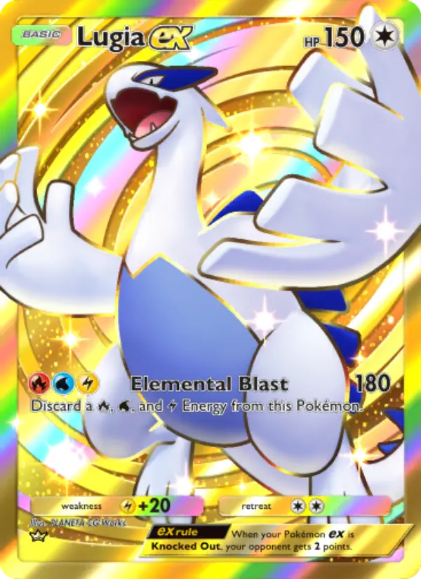 Lugia ex — Wisdom of Sea and Sky card #241