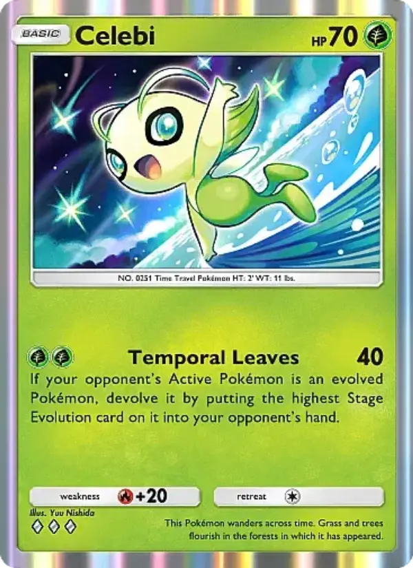 Celebi — Secluded Springs card #006