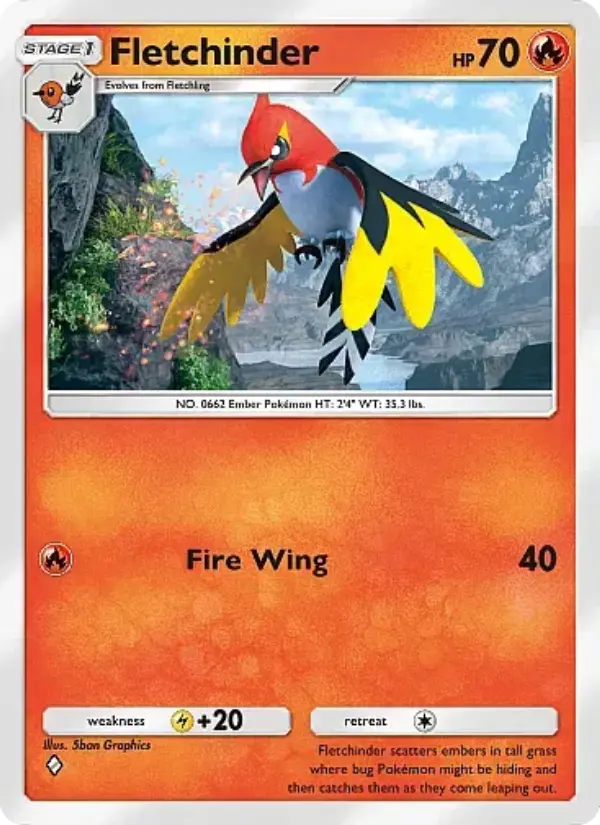 Fletchinder — Secluded Springs card #011
