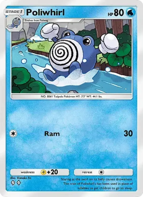 Poliwhirl — Secluded Springs card #014