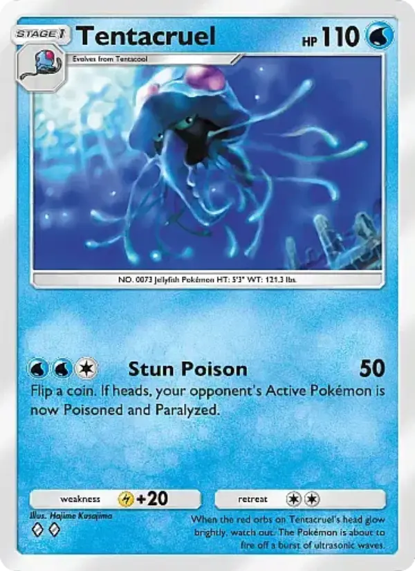 Tentacruel — Secluded Springs card #016
