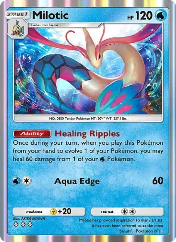 Milotic — Secluded Springs card #022