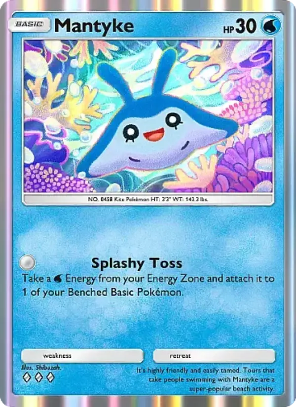 Mantyke — Secluded Springs card #023