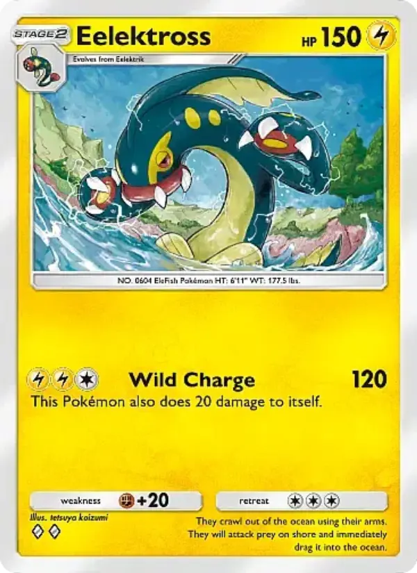 Eelektross — Secluded Springs card #028