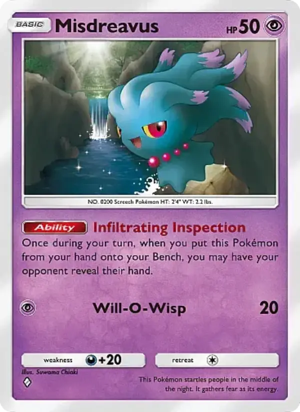 Misdreavus — Secluded Springs card #032
