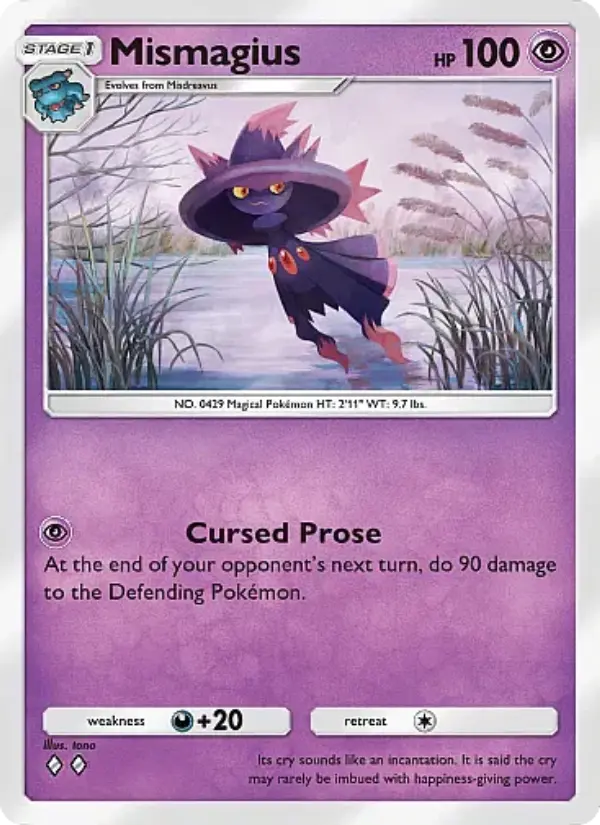 Mismagius — Secluded Springs card #033