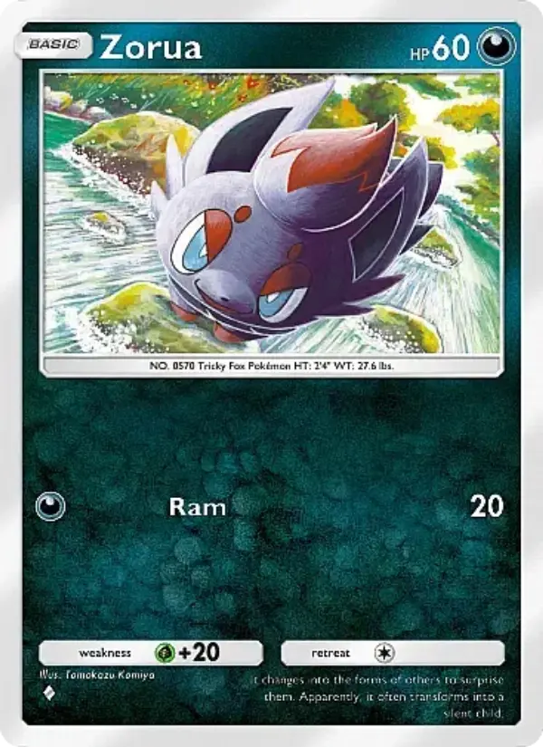 Zorua — Secluded Springs card #049
