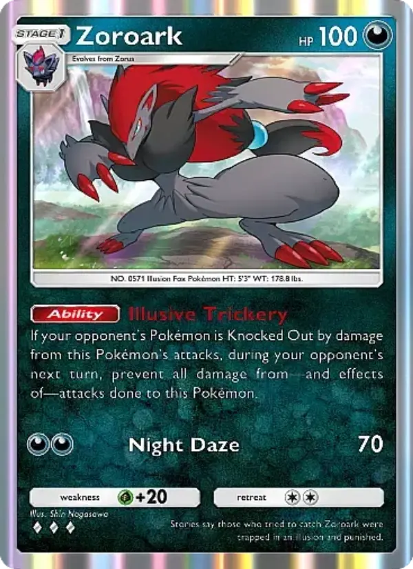 Zoroark — Secluded Springs card #050