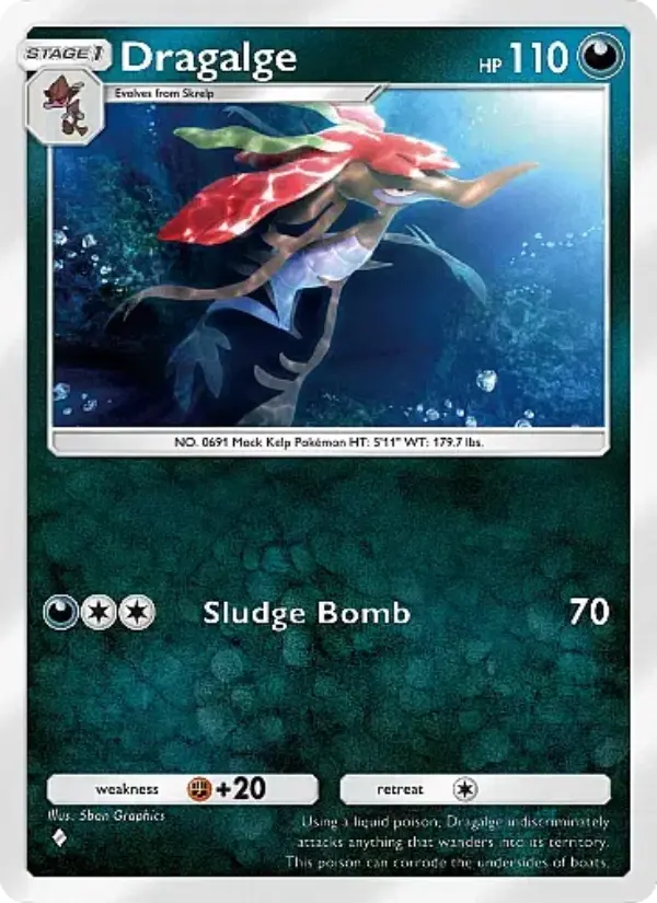Dragalge — Secluded Springs card #054