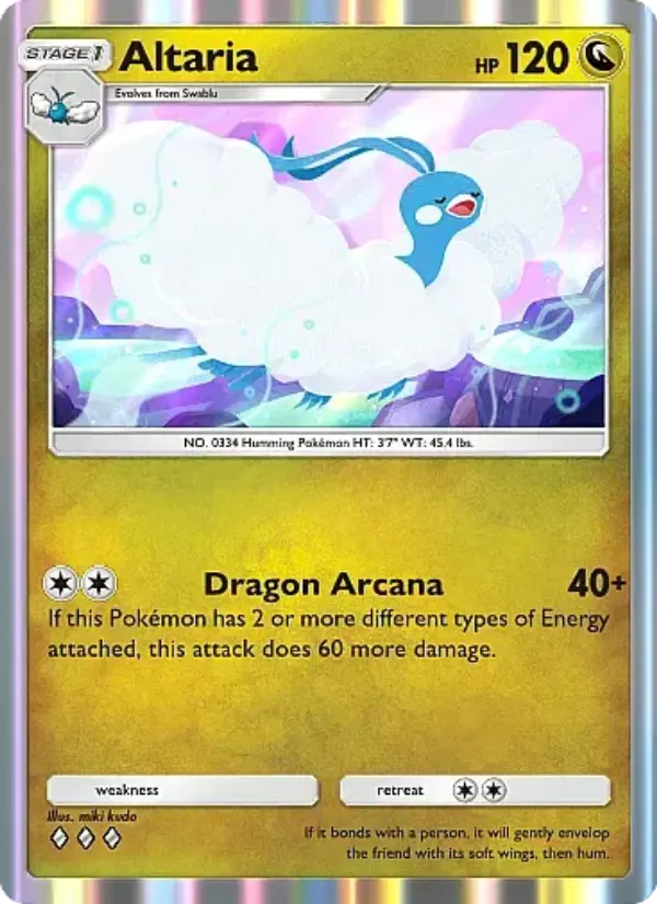 Altaria — Secluded Springs card #055