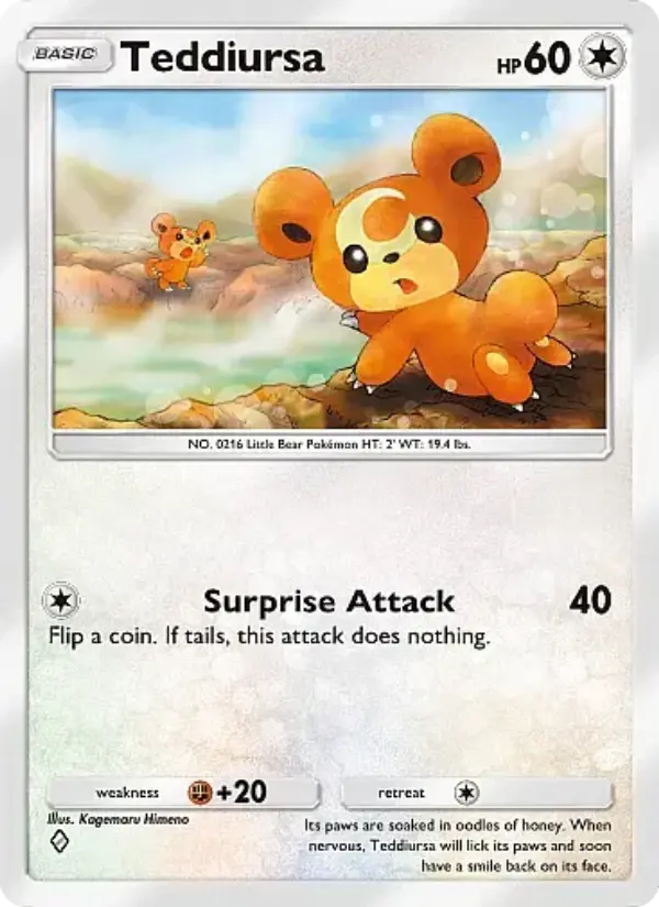 Teddiursa — Secluded Springs card #060