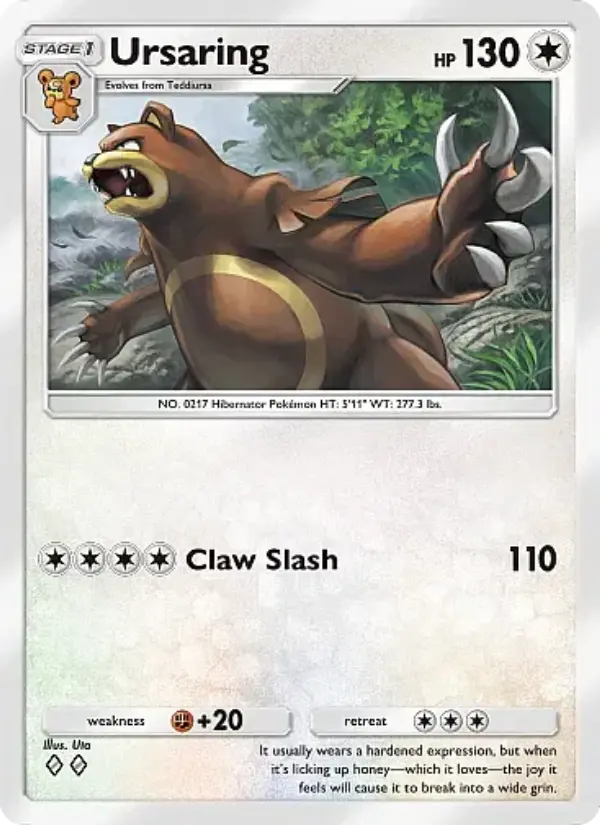 Ursaring — Secluded Springs card #061