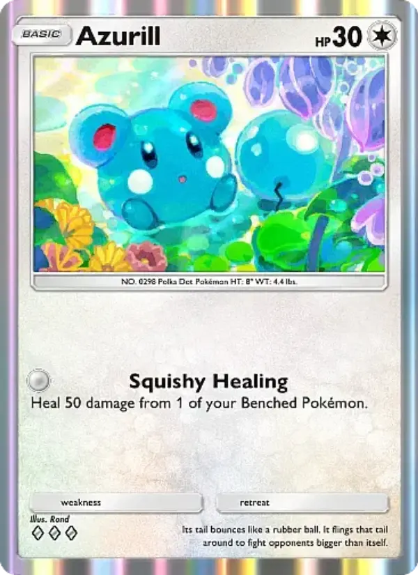 Azurill — Secluded Springs card #063