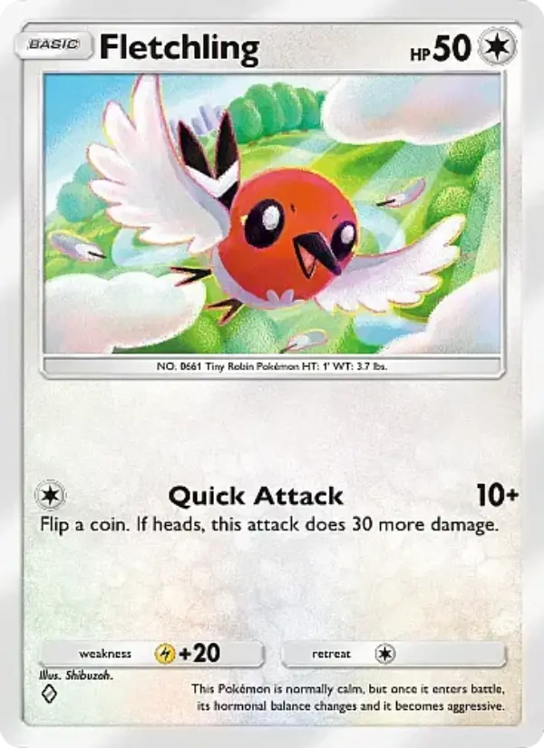 Fletchling — Secluded Springs card #066