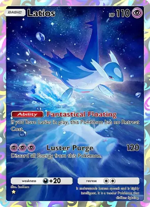 Latios — Secluded Springs card #075