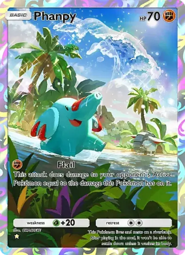 Phanpy — Secluded Springs card #076