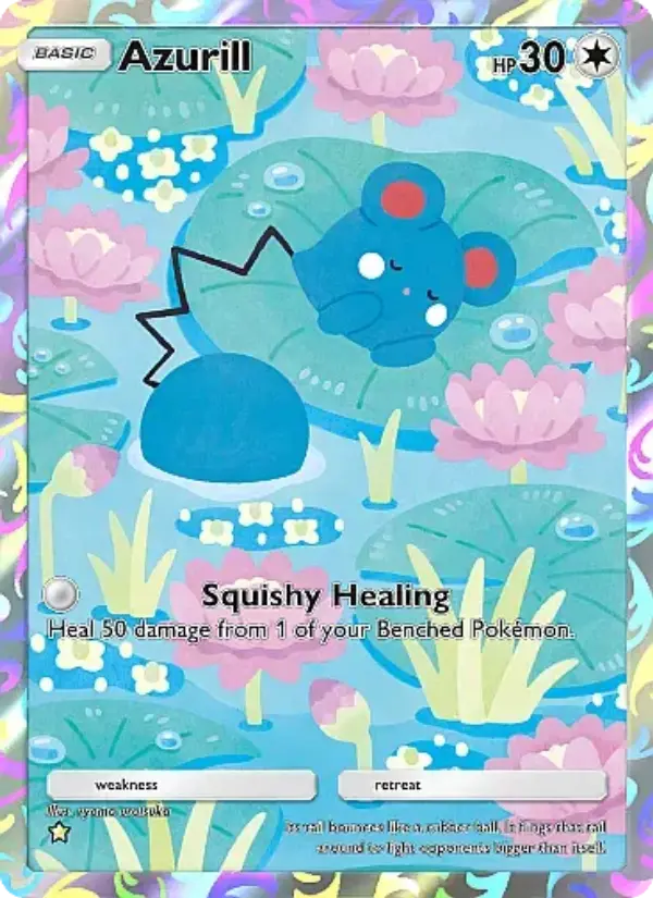 Azurill — Secluded Springs card #077