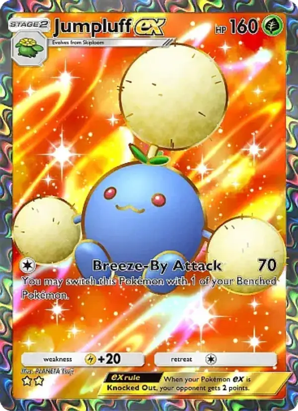 Jumpluff ex — Secluded Springs card #078