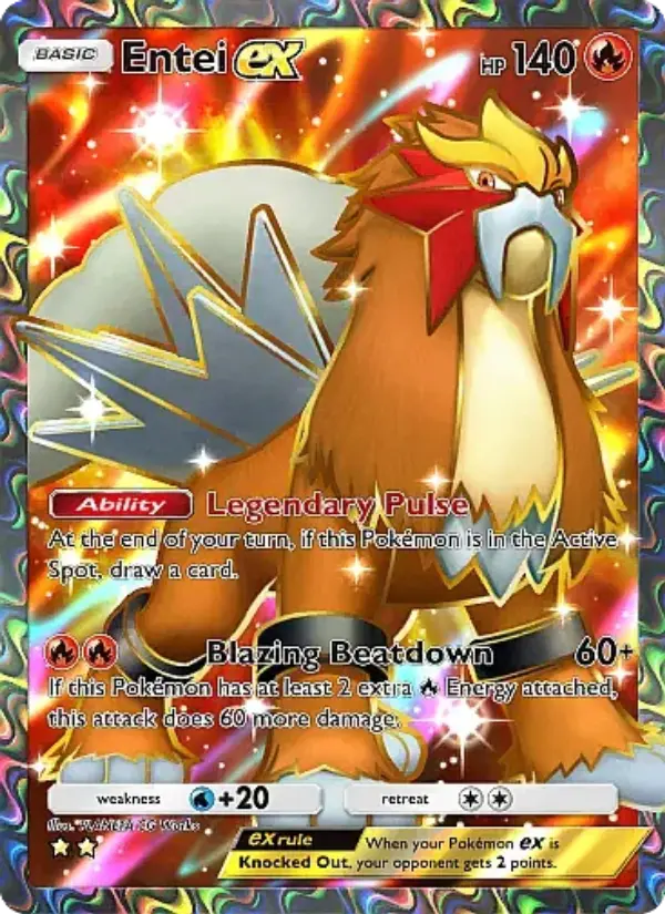 Entei ex — Secluded Springs card #079