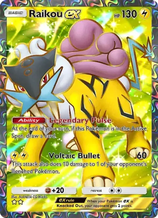 Raikou ex — Secluded Springs card #081