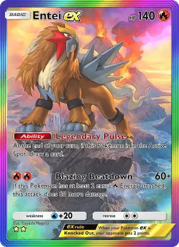 Entei ex — Secluded Springs card #087