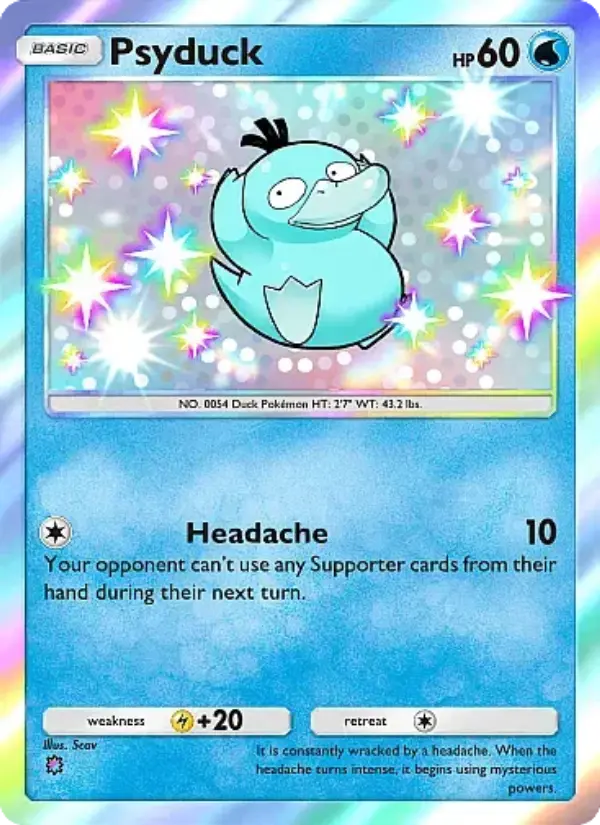 Psyduck — Secluded Springs card #093