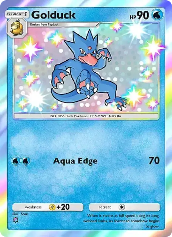 Golduck — Secluded Springs card #094