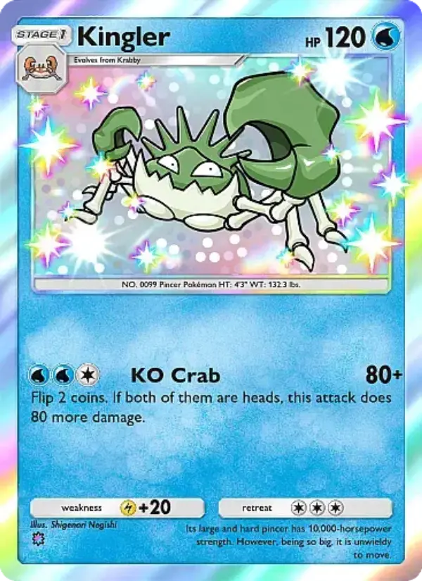 Kingler — Secluded Springs card #096