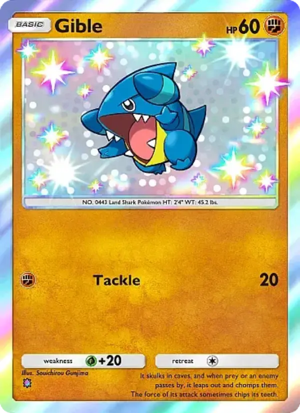 Gible — Secluded Springs card #098