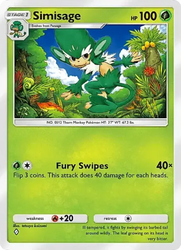 Simisage — Mega Rising card #014